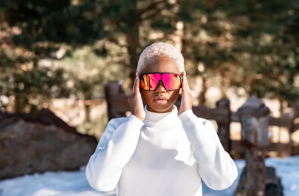 lunettes de sport anti-UV