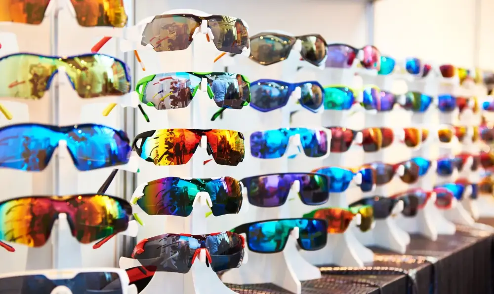 tagère lunettes sport